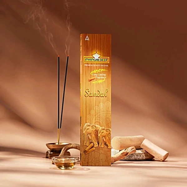 Mangaldeep Sandal Agarbatti, 90 Sticks