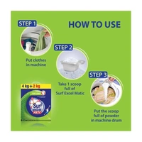 Surf Excel Matic Top Load Detergent Powder (4 + 2) kg