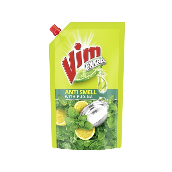 Vim Anti Smell Liquid Dishwash Gel Refill 120 ml