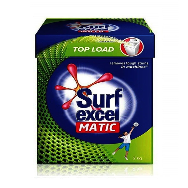 Surf Excel Matic Top Load Detergent Powder, 2 kg