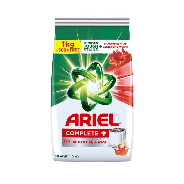 Ariel Complete Detergent Powder 1 kg + 500 g