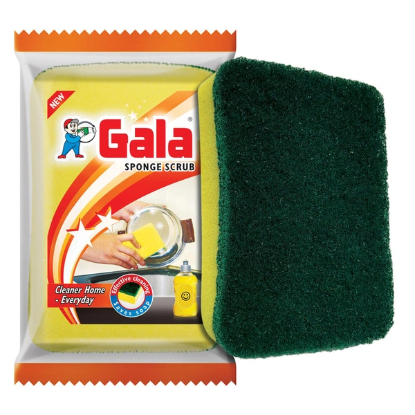 Gala 10 Cm X 7 Cm Sponge Scrub 1 N