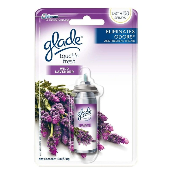Glade Touch & Fresh Refill Lavender, 12 ml