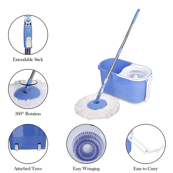 Gala Quick Spin Mop With Bucket 1 N