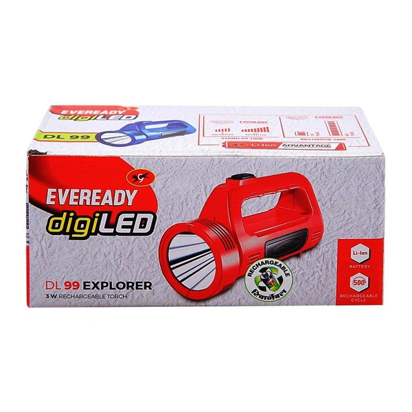 Eveready Flashlight Model DL 99, 3 W, 1 N