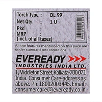 Eveready Flashlight Model DL 99, 3 W, 1 N