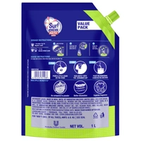 Surf Excel Matic Top Load Liquid Detergent Pouch, 1 L