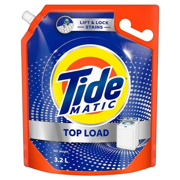 Tide Matic Top Load Liquid Detergent Pouch 3.2L