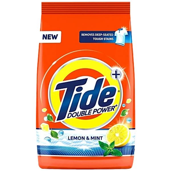 Tide Double Power Lemon & Mint Detergent Powder 1 kg