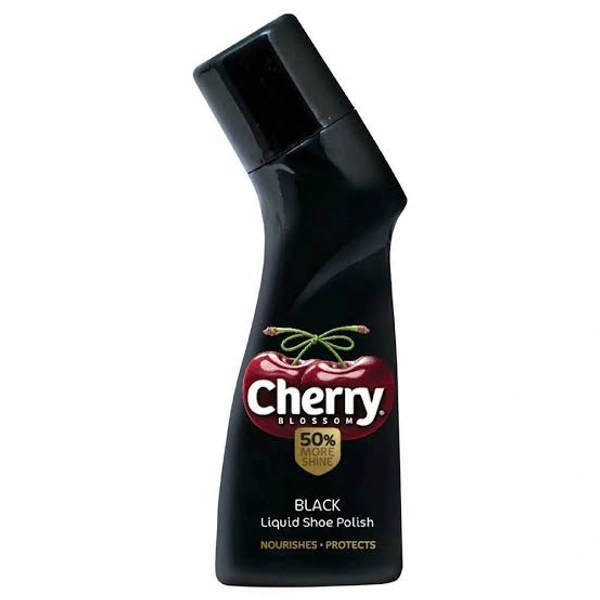 Cherry Black Liquid Shoe Polish 75 ml