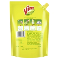 Vim Liquid Dishwash Gel Refill 900 ml