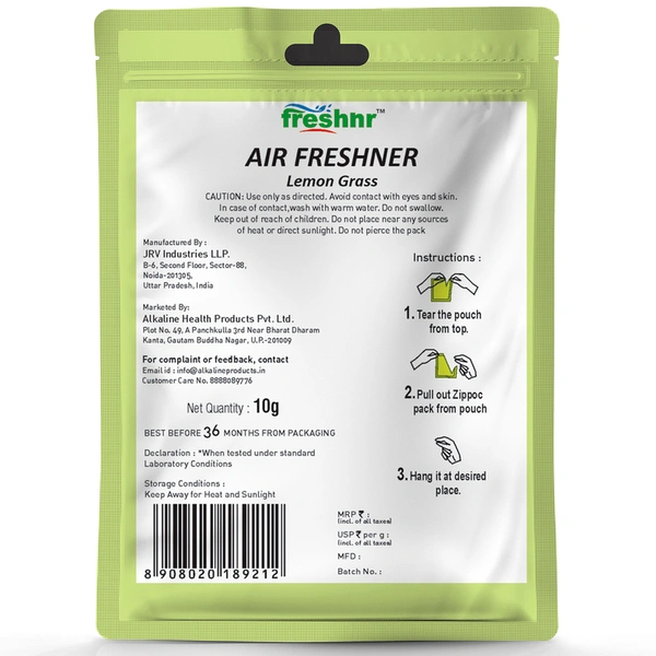 Freshnr Lemon Grass Air Freshener 10 g