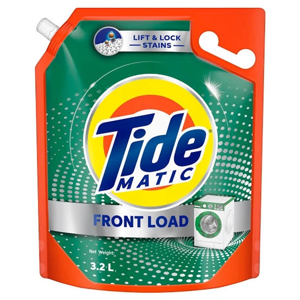 Tide Matic Front Load Liquid Detergent Pouch 3.2 L