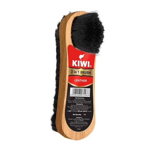Kiwi Shoe Brush 2-In-1, 1 N