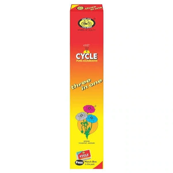Cycle 3 In 1 Eco Class Agarbatti 120 g