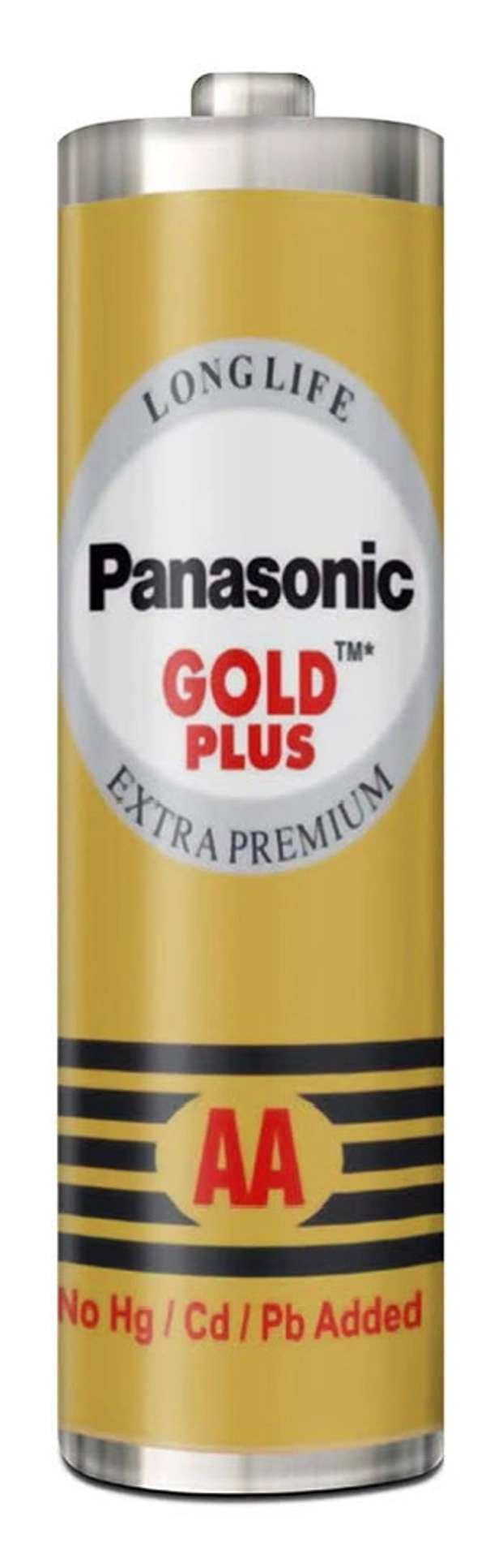 Panasonic Gold Plus AA Cell Batteries 10 N