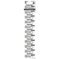 Panasonic Jumbo AA Cell Batteries 10 N