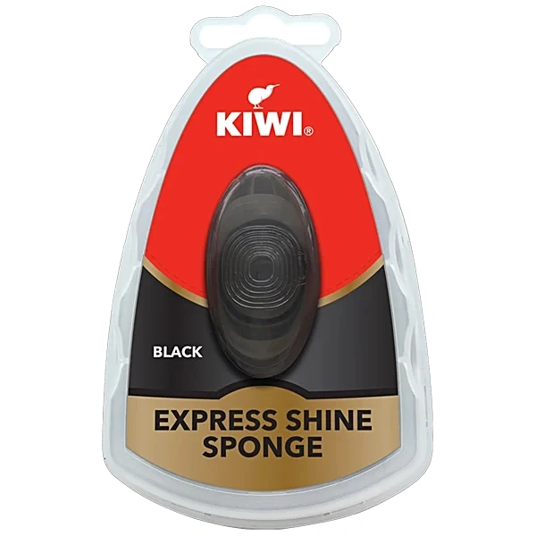 Kiwi Black Shoe Sponge Shiner 7 ml