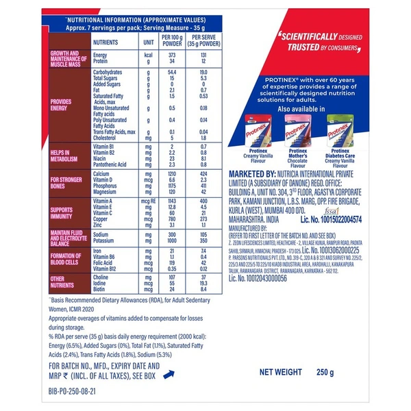 Protinex Protein Rich Chocolate Drink 250 g