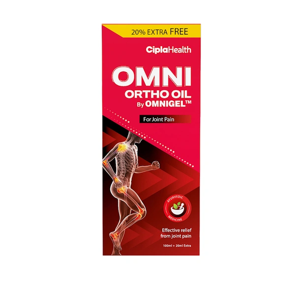 Cipla Omni Ortho Oil 100 + 20ml