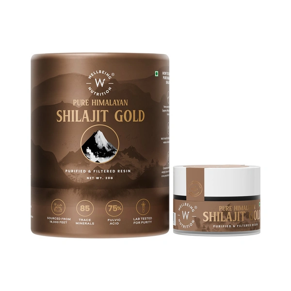Wellbeing Nutrition Shilajit gold 20g