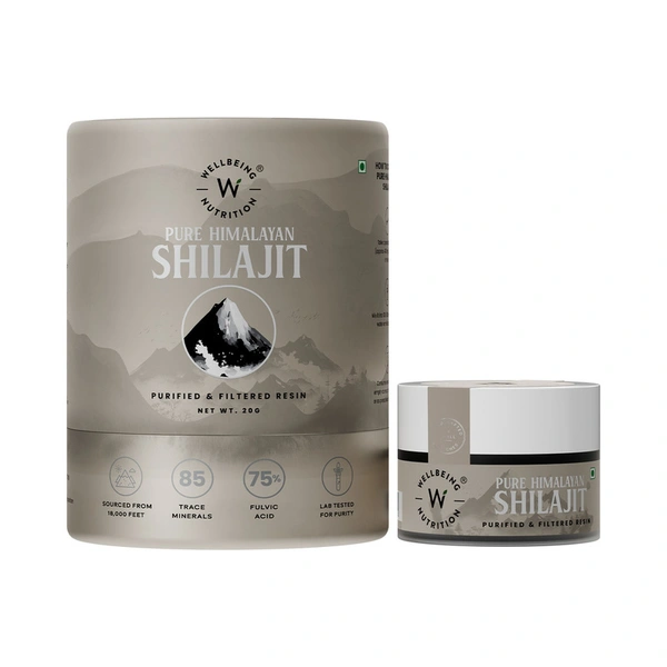 Wellbeing Nutrition Shilajit Silver 20g