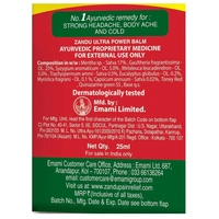 Zandu Ultra Power Balm 25 ml