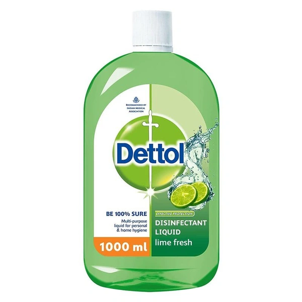 Dettol Disinfectant Liquid Lime Fresh 1 L