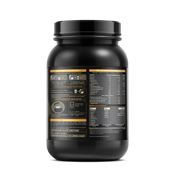 Muscleblaze Rich Milk Chocolate Whey gold Powder 1 kg