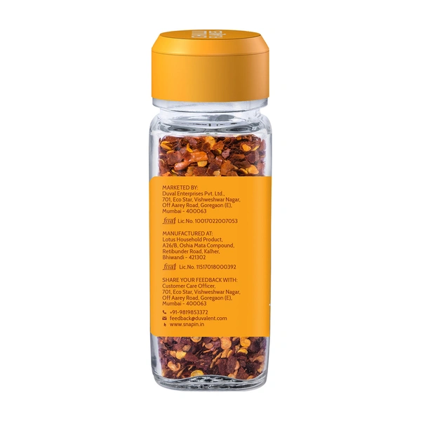 Snapin Chilli Flakes Bottle 35 g