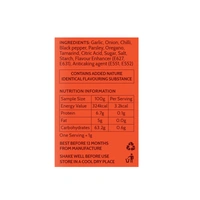 Snapin Piri Piri Mix Masala Bottle 50 g