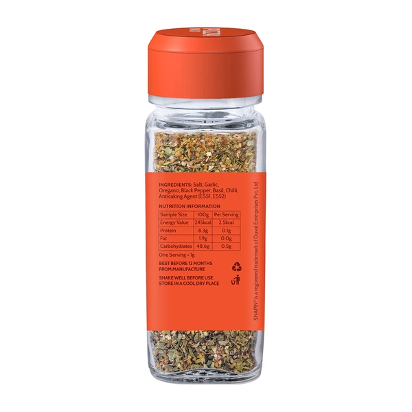Snapin Pizza Mix Bottle 45 g