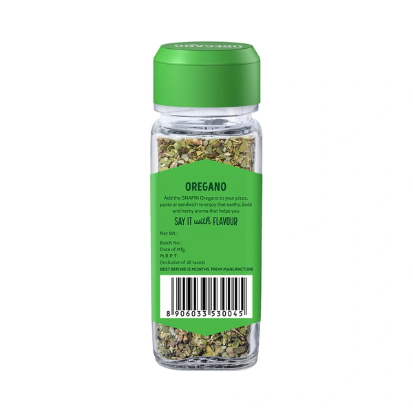 Snapin Oregano Bottle 20 g