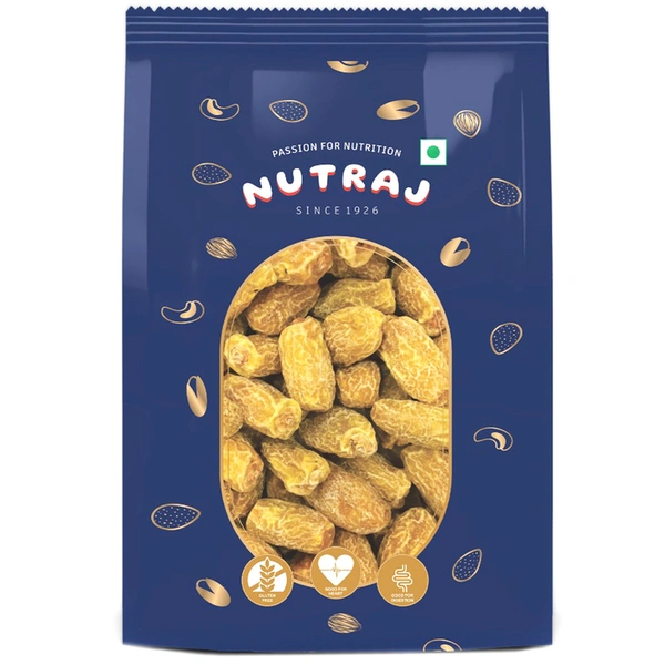 Nutraj Dry Dates (Yellow) 500g