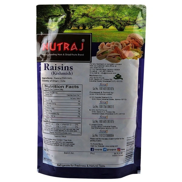 Nutraj Special Raisin Kishmish 500 g