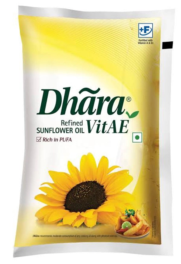 Dhara Sunflower Oil 1 L