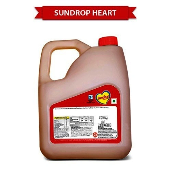 Sundrop Heart Oil Jar, 3 L