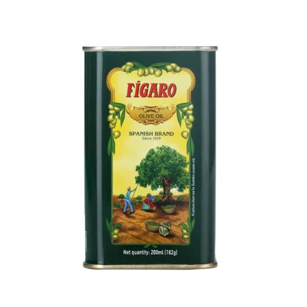 Figaro Pure Olive Oil Tin, 200 ml