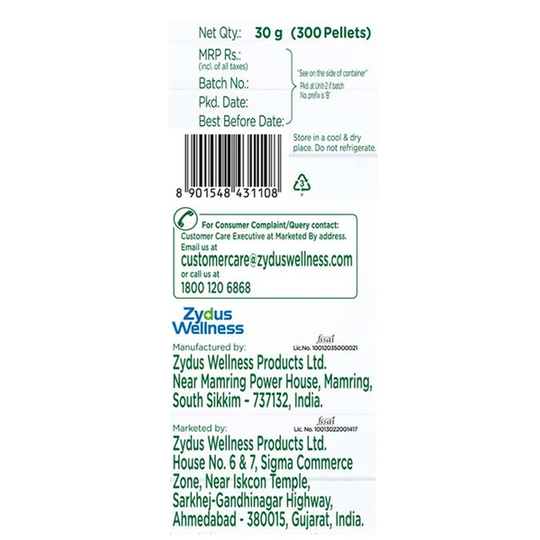 Sugarfree Green 300 Pellets 1 N