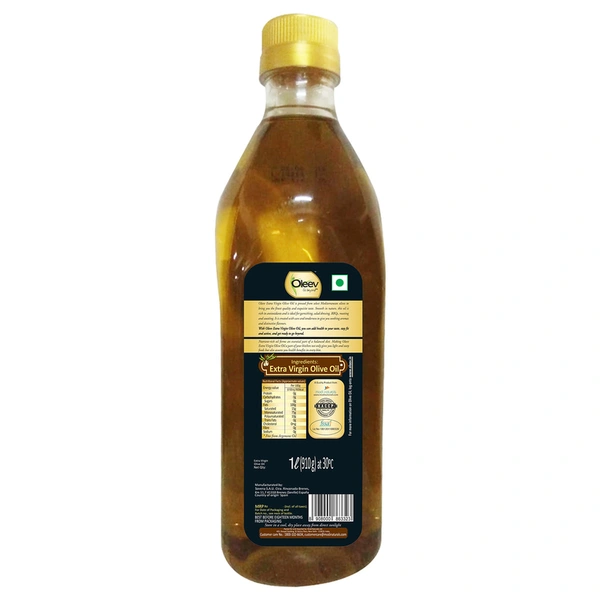 Oleev Extravirgin Olive Oil Bottle 1 L