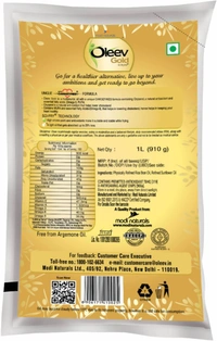 Oleev Gold Multi-Source Oil Pouch 1 L