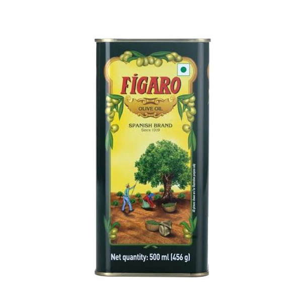 Figaro Pure Olive Oil Tin, 500 ml