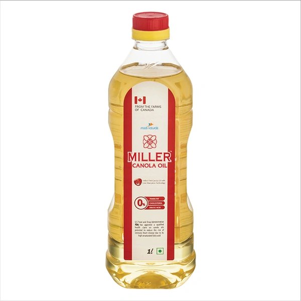 Miller Canola Oil Bottle 1 L