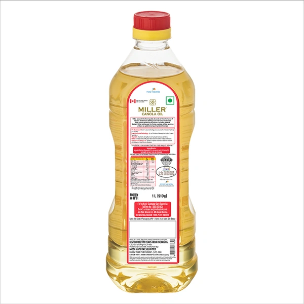 Miller Canola Oil Bottle 1 L