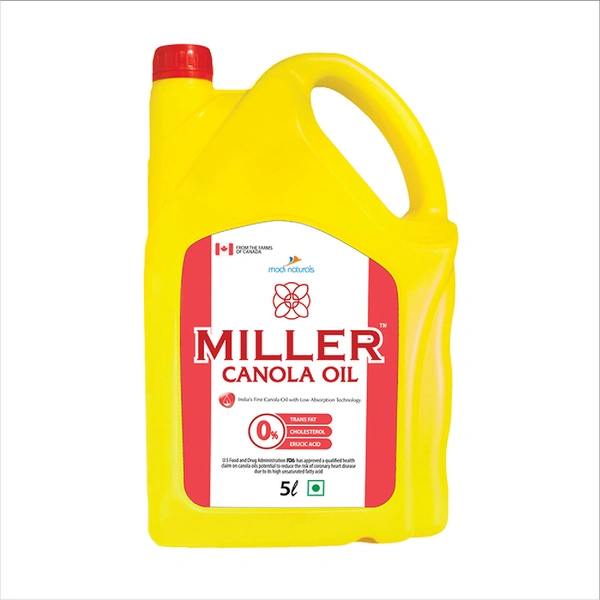 Miller Canola Oil Jar, 5 L