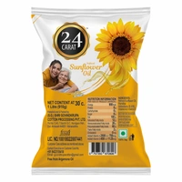 24 Carat Sunflower Oil Pouch 1 L