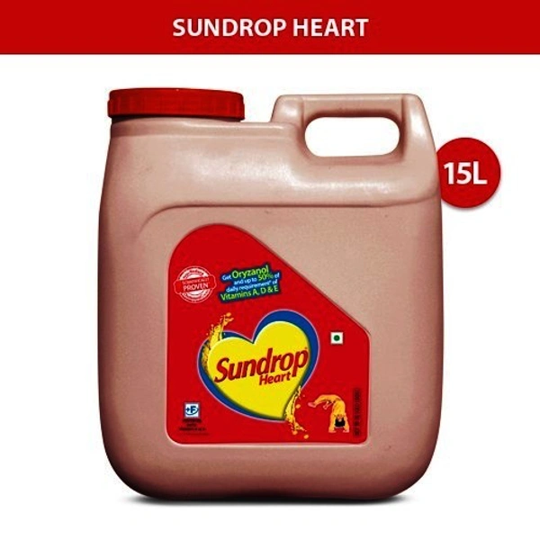 Sundrop Heart Oil Jar, 15 L