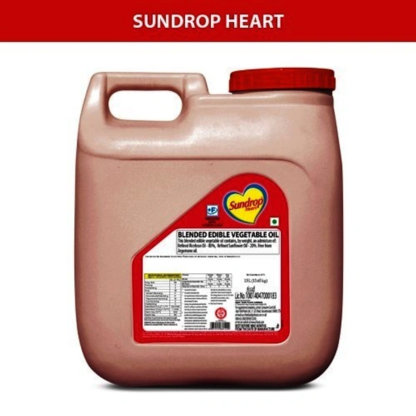 Sundrop Heart Oil Jar, 15 L