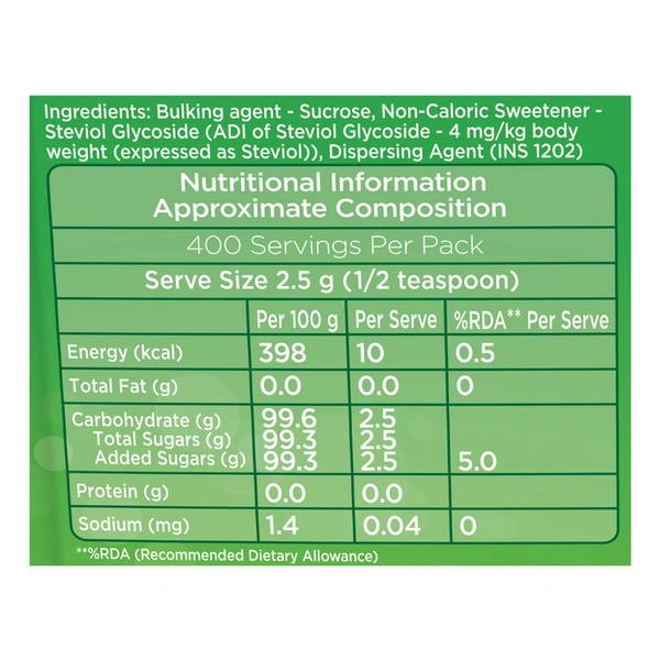 I'm Lite Stevia Smart Sugar 1 kg