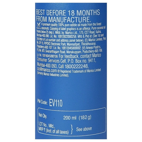 Parachute Coconut Oil 200 ml